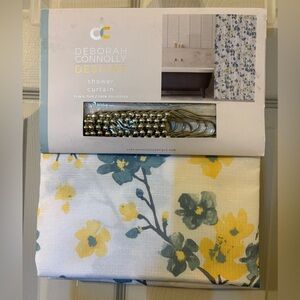 Shower Curtain Flower Design